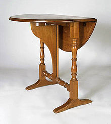 Butterfly Drop-Leaf Table made in the Val-Kill Shop, ca. 1930. Drop Leaf Table.jpg