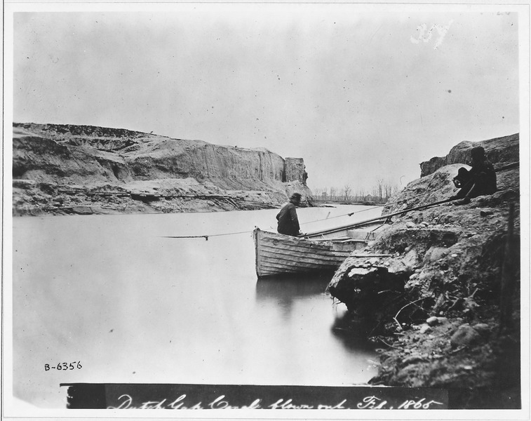 File:Dutch Gap Canal. Blown out Feb. 1865 - NARA - 530423.tif