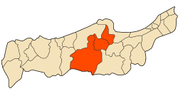 Location of Sidi Amar within Tipaza Province