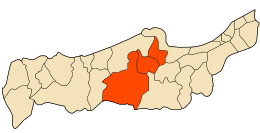 District de Sidi Amar - Carte