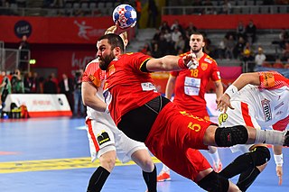 Stojanče Stoilov Macedonian handball player