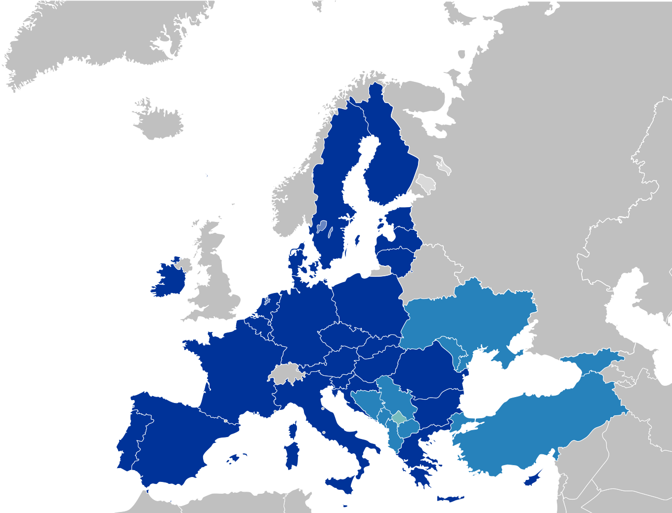 Совет европы карта