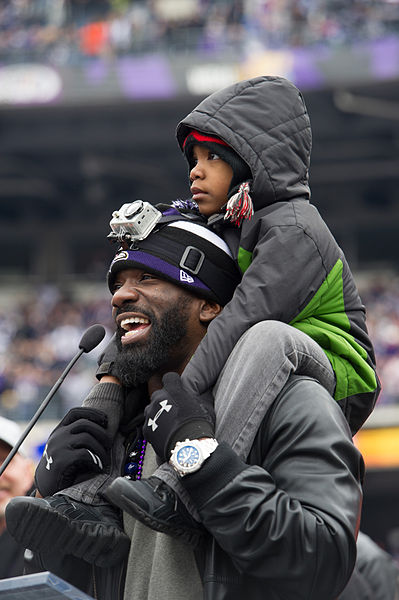 File:Ed Reed Baltimore Ravens post-Super Bowl celebration.jpg