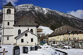 Église Notre-Dame-de-tous-les-Saints et l'abbaye.