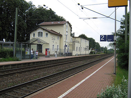 Ehemaliger Bahnhof Hörstel hinten