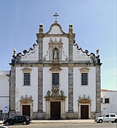 Church of São Domingos in Elvas, Portugal. Exterior.