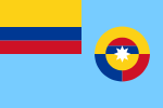 Bandera de guerra de la Fuerza Aérea Colombiana