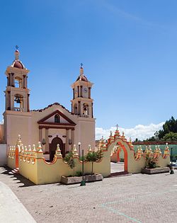 San Pedro hermitage, Tepeyahualco.