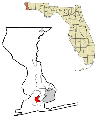 <span class="mw-page-title-main">Myrtle Grove, Florida</span> Census-designated place in Florida, United States