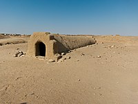 Exterior of the Nubian tomb of Tantamani.