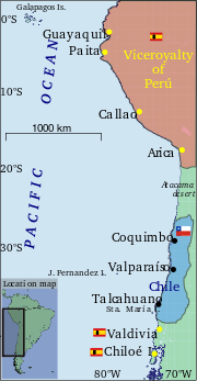 صورة مصغرة لـ حرب الاستقلال التشيلية