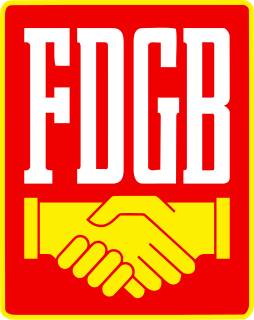 Free German Trade Union Federation Former East German organization