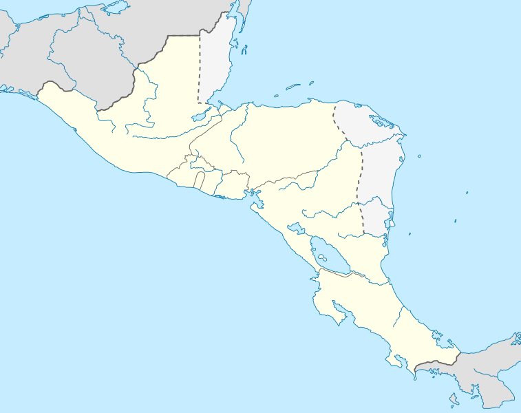 File:Federal Republic of Central America location map.svg