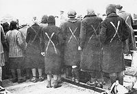 Mulheres prisioneiras em Ravensbrück