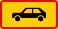 Private vehicle (formerly used )