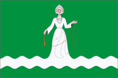 Flag of Drezna (Moscow oblast).png
