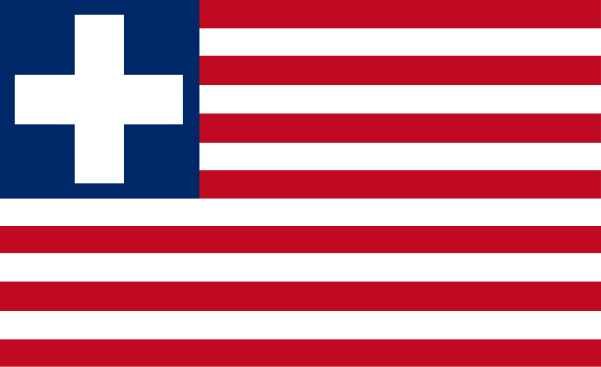 File Flag Of Liberia 17 1847 Svg Wikimedia Commons