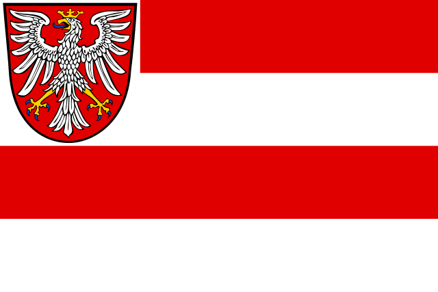 Flagge der Freien Stadt Frankfurt 1833–1866