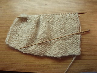 <span class="mw-page-title-main">Flat knitting</span>