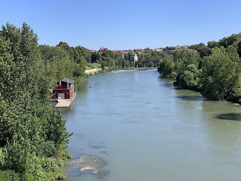 File:Fleuve Tibre vu depuis Pont Duca Aosta - Rome (IT62) - 2021-08-30 - 2.jpg