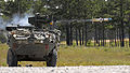 M1134 с ракетами TOW на шасси Stryker.