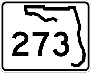 <span class="mw-page-title-main">Florida State Road 273</span> State highway in Florida, United States