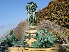 The Seasons turning the celestial Sphere for the Fontaine de l'Observatoire by Jean-Baptiste Carpeaux, 1868, National Museum in Warsaw