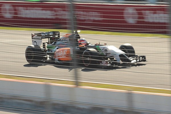 Force India VJM07 at pre-season test in Jerez