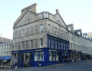 Former James Thin bookshop, South Bridge Edinburgh