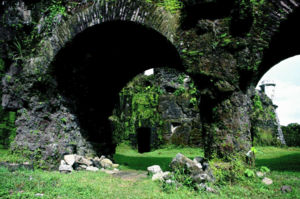 The current ruins of Fort San Lorenzo date from the 1750s.[1]