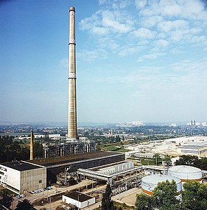 Dresden-Reick thermal power station, 1981