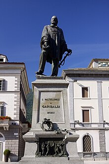 Sculptor Francesco Confalonieri, Monumentul lui Giuseppe Garibaldi, Sondrio, 1909.jpg