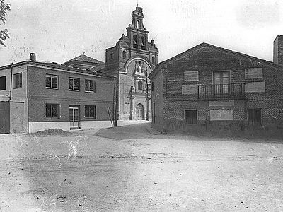 Église Nuestra Señora del Castillo, avant sa destruction lors de la guerre d'indépendance. Fondation Joaquín Díaz.