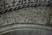 English: Fresco in Gökhems church