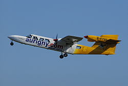 G-FTSE Trislander Aurigny Air Services (7003405361).jpg
