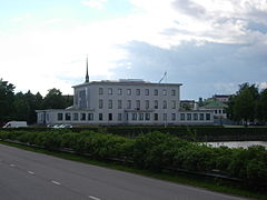 Façade ouest du musée Gustaf.