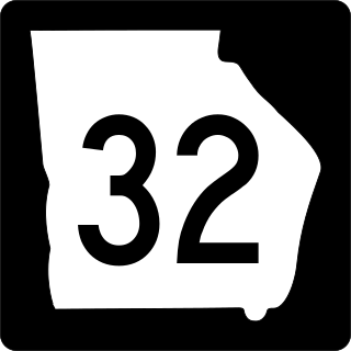<span class="mw-page-title-main">Georgia State Route 32</span> State highway in Georgia