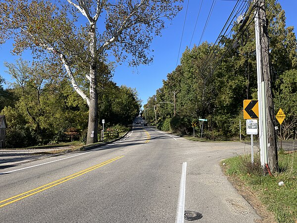 Germantown Pike westbound in Whitemarsh Township