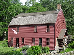 Gilbert Stuart Birthplace güney pozu. JPG