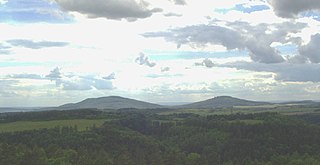 Gleichberge German mountain range