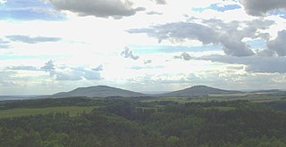 Gleichberge Mountain range in Germany