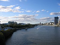 View of the South Bank from the Goodwill Bridge Goodwillview2.jpg