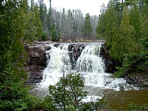 Waterfalls of the Gooseberry River