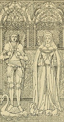 Изображение могилы Елизаветы Неверской и её супруга Иоганна I