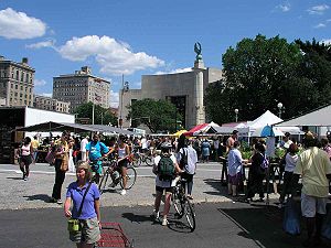 The Saturday Green Market summer 2003