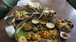 <span class="mw-page-title-main">Gujarati cuisine</span> Cuisine of Gujarat, India