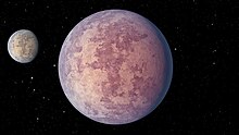 Artist's impression of the planets of HD 260655. HD 260655 artist's impression.jpg