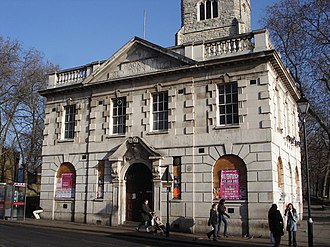The original town hall at the north end of Mare Street Hackney old town hall - geograph.org.uk - 288280.jpg
