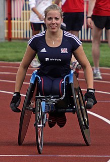 Hannah Cockroft British wheelchair racer