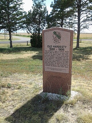 <span class="mw-page-title-main">Hardesty, Oklahoma</span> Town in Oklahoma, United States